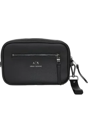 Armani Exchange A|X Herren Öko-Leder Reisetasche