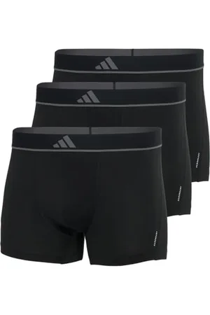 adidas Herren Boxershorts 3er Pack-Trunk (3PK) -Active Micro Flex Eco Unterwäsche, , M