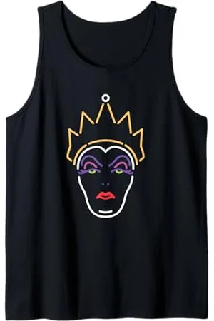 Disney Evil Queen T-Shirt mit Neongesicht Tank Top