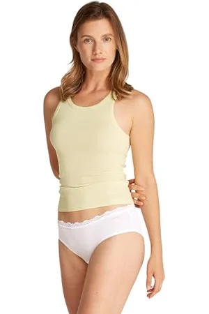 Calvin Klein Damen 3er Pack Hipsters mit Spitze, Mehrfarbig (Black/White/Moonlight Jade), M