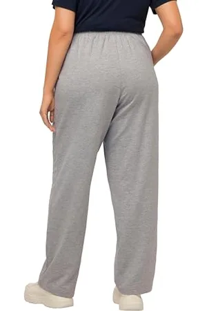 Ulla Popken Damen Jogginghose Hose, , W58 / L60 EU