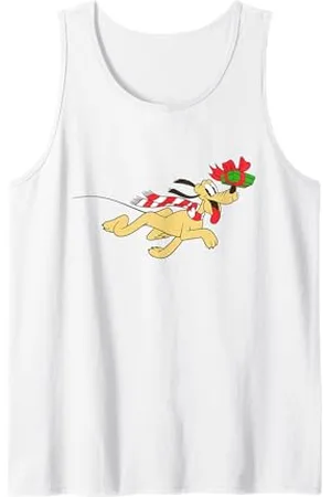 Disney Pluto Vintage-T-Shirt für den Urlaub zum Laufen Tank Top