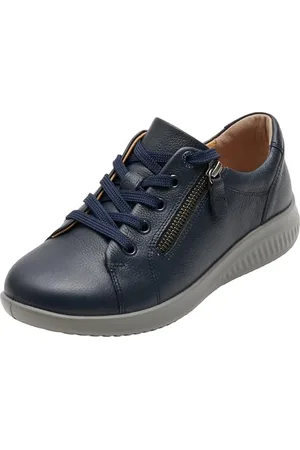 Jomos Damen Sneaker Allegra 2020 – Halbschuh Aus Leder, Mit Reißverschluss, PUR-Sohle