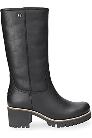 Panama Jack Damen Patricia Knee High Boot, Negro, 40 EU