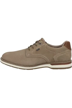 QS by s.Oliver Herren Schnürschuhe Freizeit Runde Spitze, Braun , 41 EU
