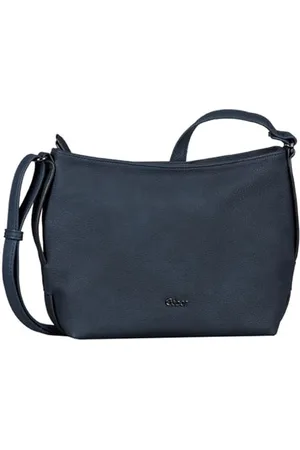 Gabor Bags Malu Damen Umhängetasche Crossbody Bag Mittelgroß Blau