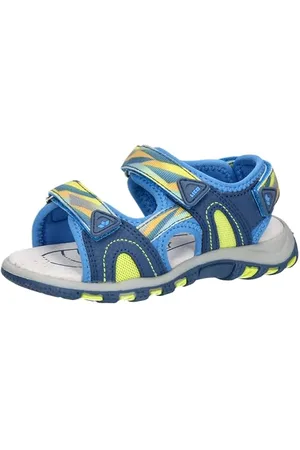 LICO Luca V Sandalen, Blau/Lemon, 36 EU