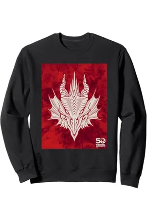 Dungeons & Dragons Dyed 50th Red Dragon Block Sweatshirt