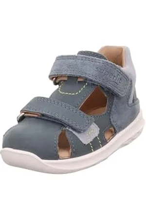 Superfit Bumblebee Sandale, Blau/Hellblau 8010, 24 EU