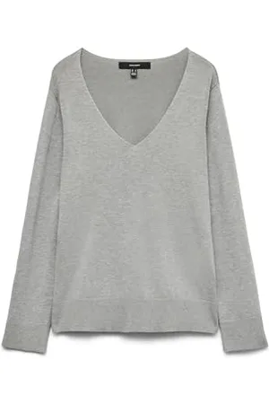 VERO MODA VMSILJE LS V-Neck Pullover GA NOOS