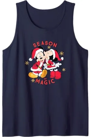 Disney Santa Mickey and Minnie Season of Magic Tank Top