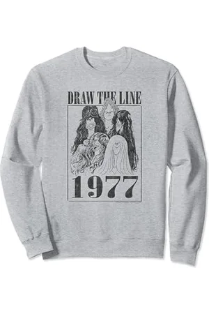 Aerosmith Zeichnen Sie die Linie 1977 Sweatshirt