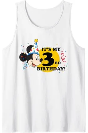 Disney Mickey Mouse 3rd Birthday Tank Top