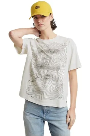 G-Star Damen Faux Embro Loose Top, , S