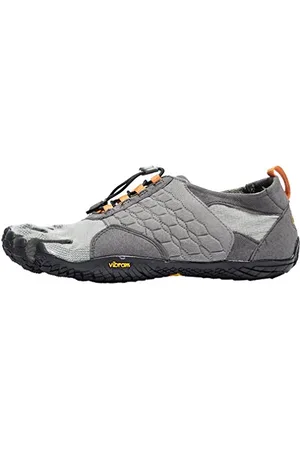 Vibram Trek Ascent, Chaussures Multisport Outdoor Homme, Multicolore (Grey/orange/black), 40