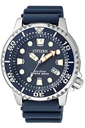 Citizen Herren Analog Quarz Uhr mit Polyurethan Armband BN0151-17L