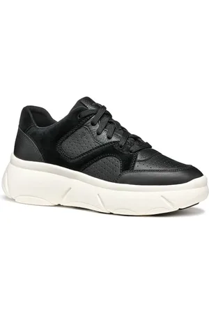 Geox Damen D Nebula 2.0 X B Sneaker, Black, 37 EU