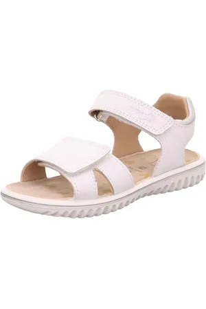 Superfit Sparkle Sandale, Weiß/Silber 1020, 27 EU