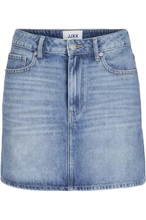 JJXX Damen JXLAURA Short MW Skirt DNM SN Rock, , 34