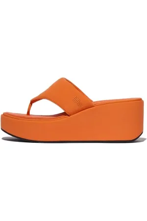 FitFlop Damen Platfforms Wedge Toe-Post Sandals Keilsandale, , 41 EU