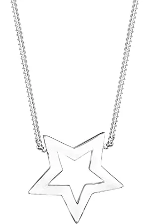 Elli Halskette Damen Stern Anhänger Astro in 925 Sterling