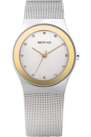 Bering Damen Uhr Quarz Movement - Classic Collection mit Edelstahl und Saphirglas 12927-010