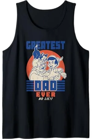 Disney Pinocchio und Geppetto Greatest Dad Ever No Lie Tank Top