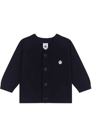 Petit Bateau Baby Jungen A0CPD Strickjacke, , 18 Monate