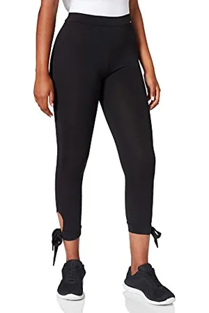 Skiny Damen Yoga & Relax Performance Midi 7/8 Sport Leggings, (Black 7665), 36