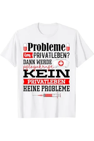 witzige und lustige Sprüche Pflegekraft Spruch Geschenk Krankenschwester Pflegehilfskraf T-Shirt