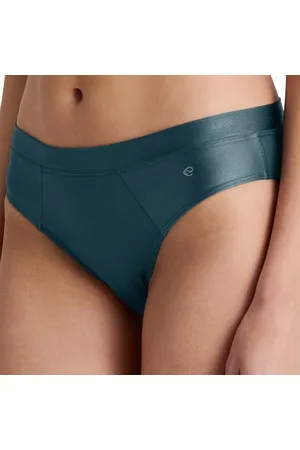 Calida Cate Slip Damen, mit Satin-Blende, besonders weich, femininer Look
