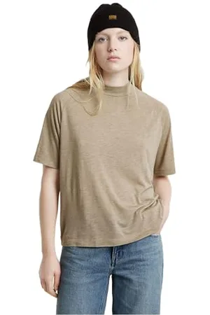G-Star Damen Saddle Sleeve Boxy Top, , M