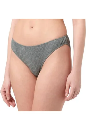 Koton Women Ribbed Cotton Lace Detail Brief Panties