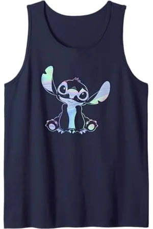 Disney Lilo & Stitch Hologram Neon Stitch Tank Top