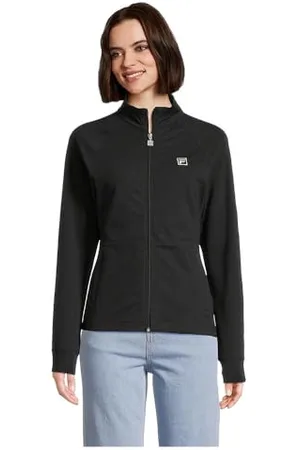 Fila Damen Benidorm Track Jacket, Black, M