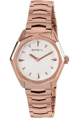 Breil Uhr Damen Eight Ziffernblatt Silber Bewegung NUR Zeit Quartz e Bracelet Stahl Silber TW1700