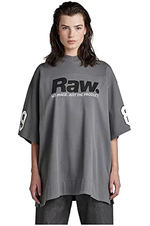 G-Star RAW Damen 5XL RAW. Tight Mock V-Neck T-Shirt