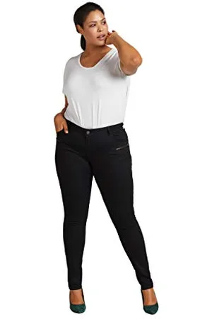 Zizzi Damen Sanna Jeans Extra Slim Fit Jeanshose, , 42 (Herstellergröße: 42/82 cm)