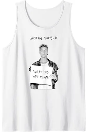 Justin Bieber Ikonische Musik Trendy Popkultur Tank Top