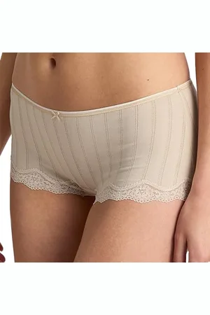 Calida Etude Toujours Panty Damen, aus hochwertiger Supima-Baumwolle, mit feinem Nadelzug, niedrig geschnitten