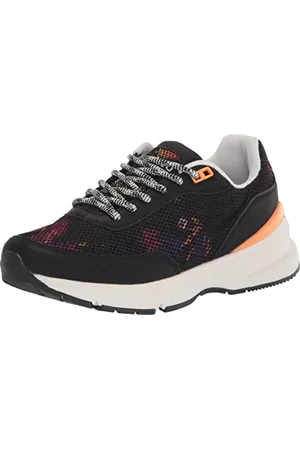 Desigual Damen Shoes_Moon_Blur Sneaker, Black, 36 EU