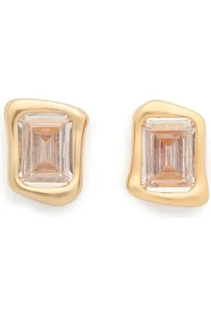 Kate Spade MOLTEN GLASS OHRRING Klar/Gold