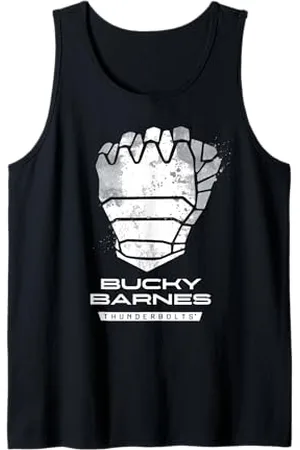 Marvel Thunderbolts Bucky Barnes Winter Soldier Hand Logo Tank Top