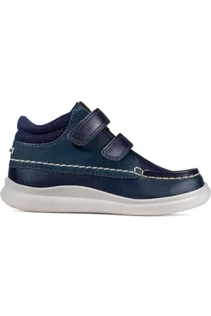 Clarks Jungen Cloud Tuktu T Hohe Sneaker High-Top Blau (Navy Leather Navy Leather)