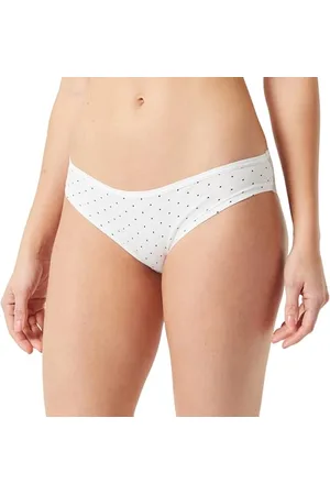Koton Women Printed Lacy Cotton Brazilian Panties