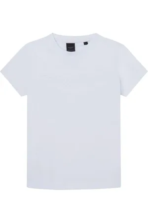 Hackett Herren Am Emboss Tee T-Shirt, , 9 Years