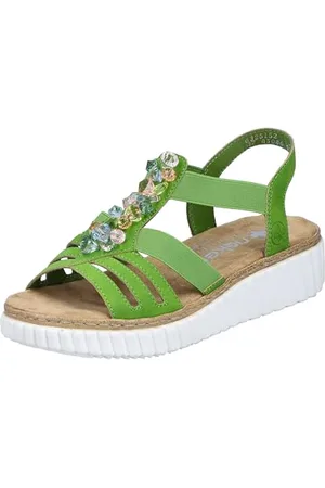 Rieker Damen 63251 Keilsandaletten, , 36 EU