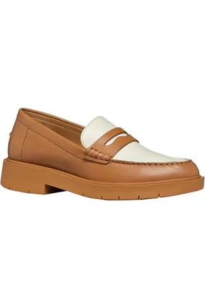 Geox Damen D SPHERICA EC1 A Loafer, Camel/Lt Sand, 36 EU