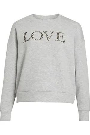 VILA Visiffi Love L/S Sweat/Lc