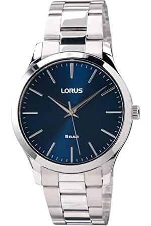 Seiko Lorus Herren-Uhr Quarz Edelstahl mit Metallband RRX65HX9